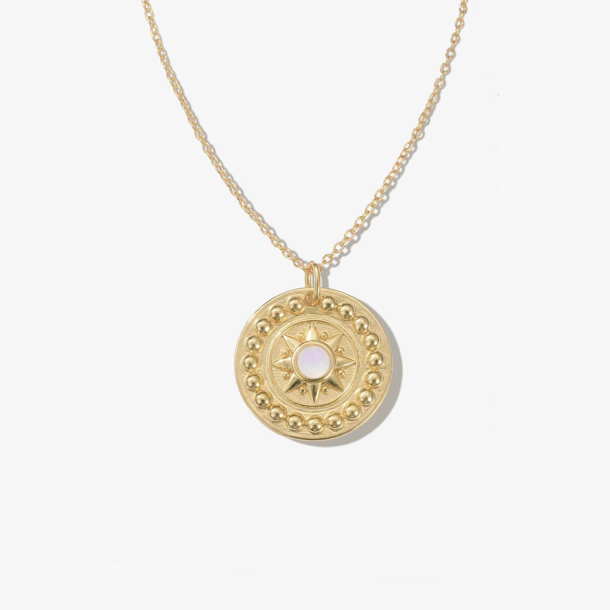Glowy Coin Necklace