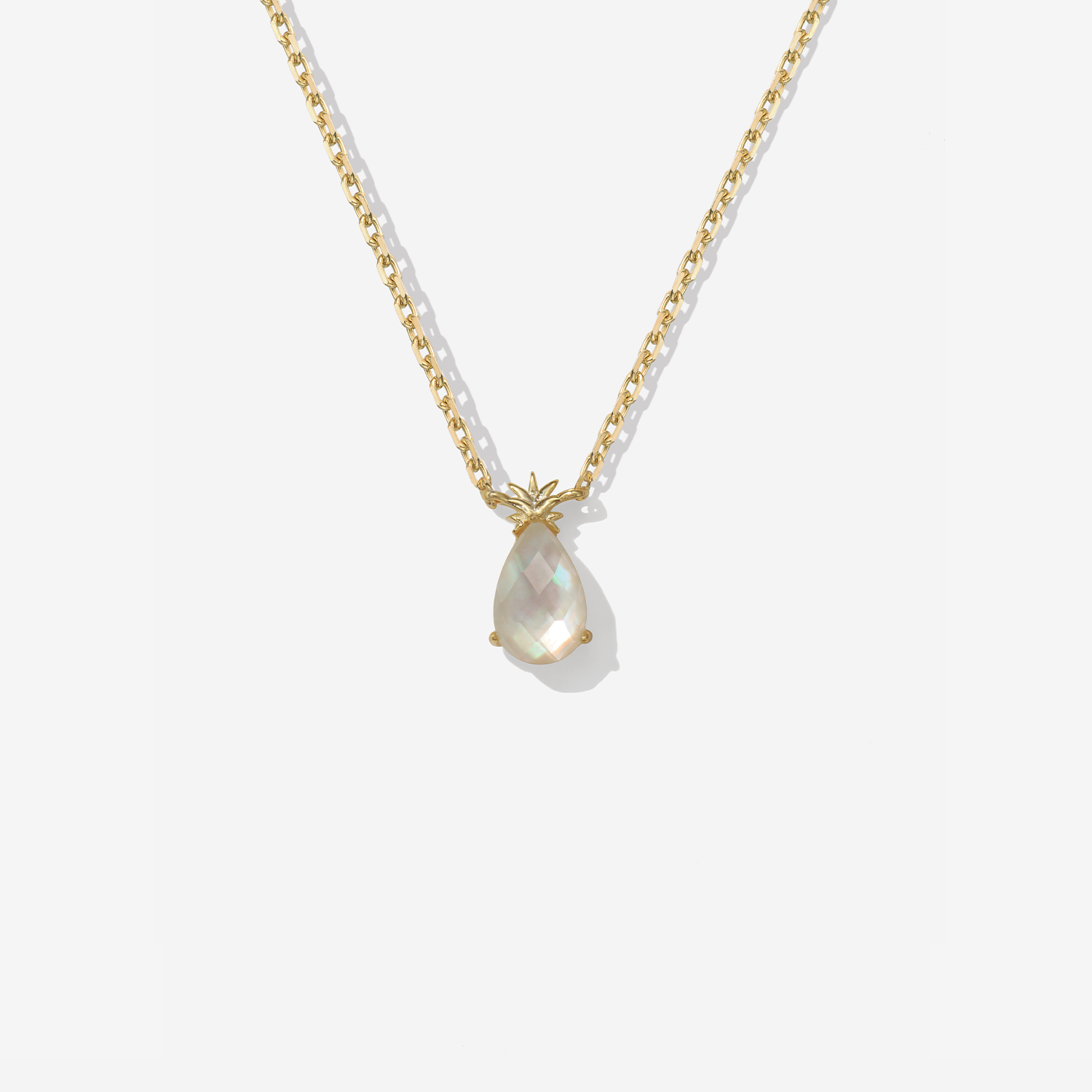 Moonstone Pineapple Necklace