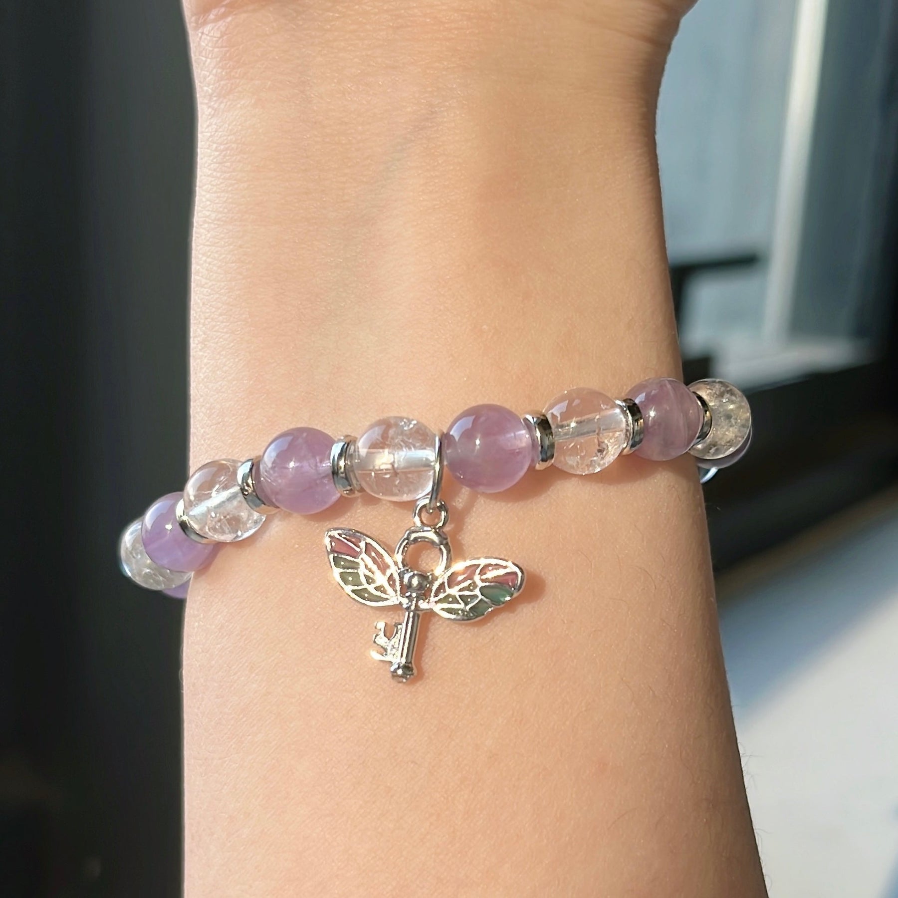 Lavender Angel Bracelet
