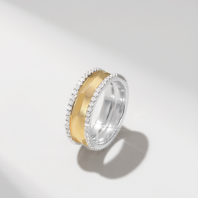 Topaz Faceted Ring  