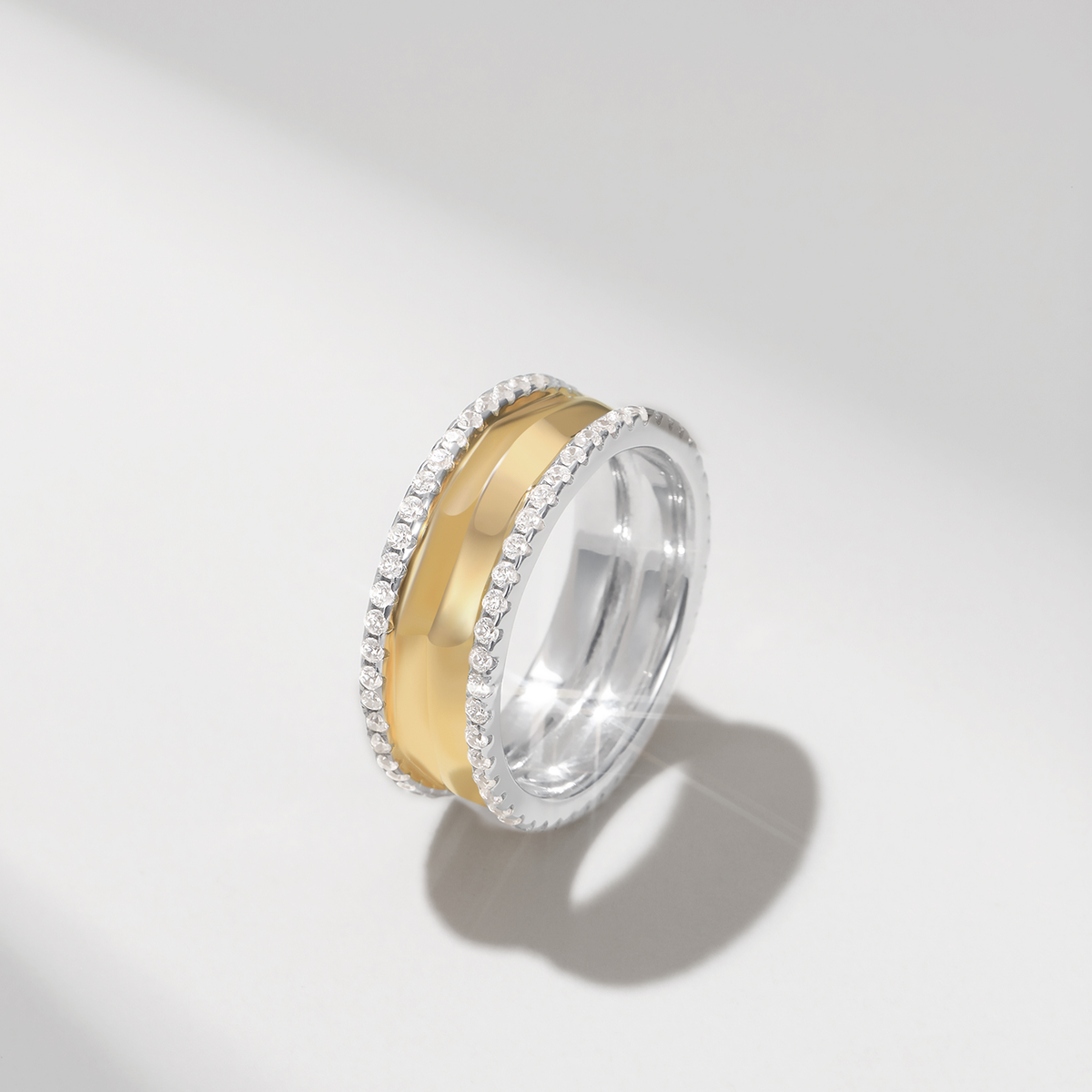 Topaz Faceted Ring  