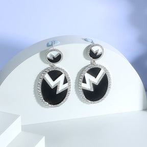 Geometric Abstraction Earrings