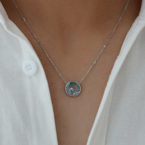 Blue Topaz Vive Necklace
