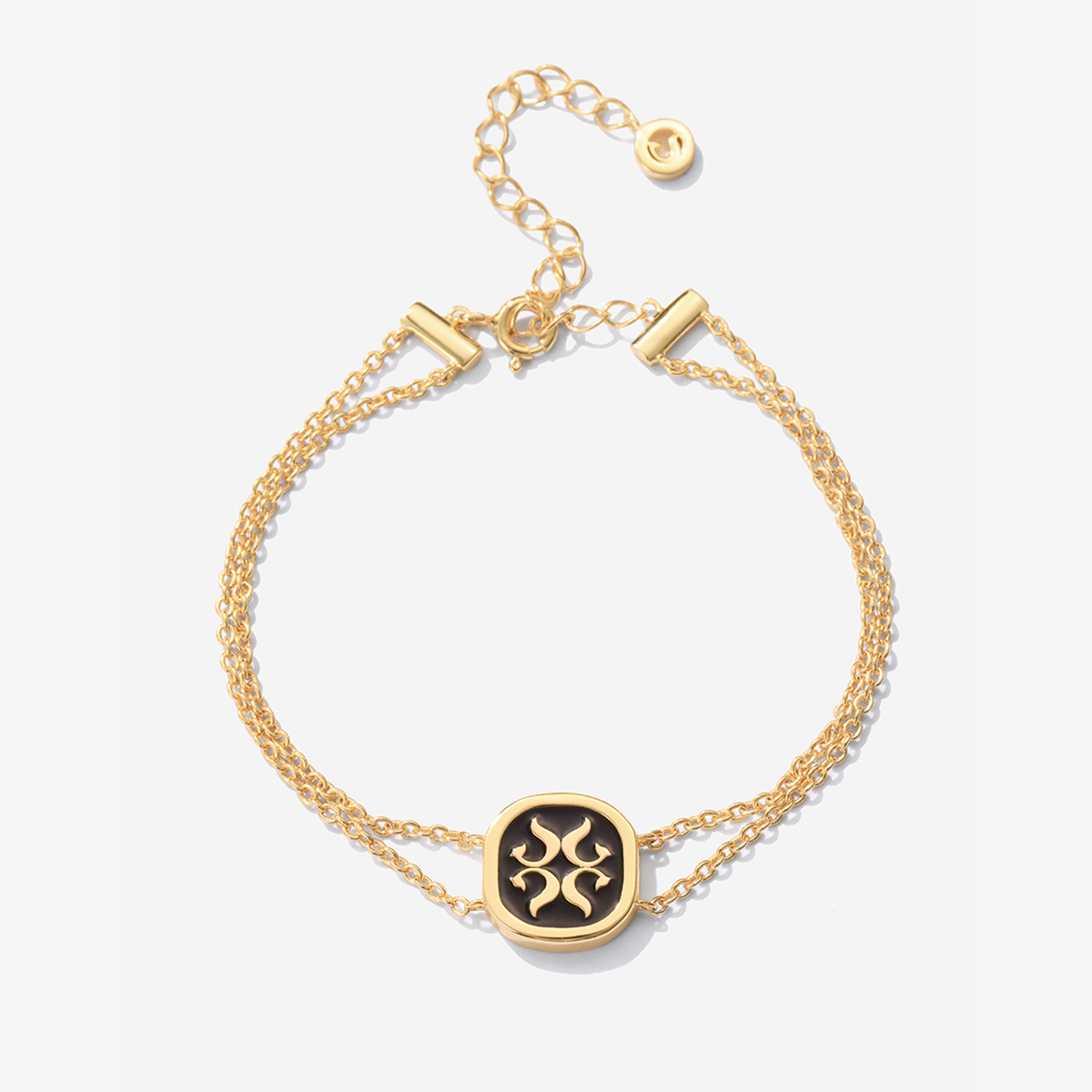 Arctic Fox Button Bracelet