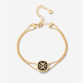 Arctic Fox Button Bracelet