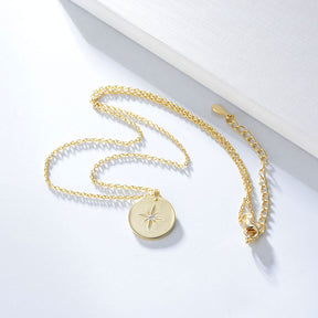 Meteorite Medal Necklace