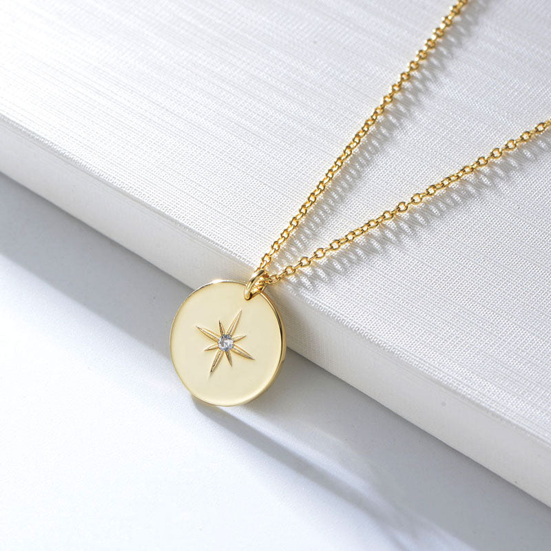 Meteorite Medal Necklace