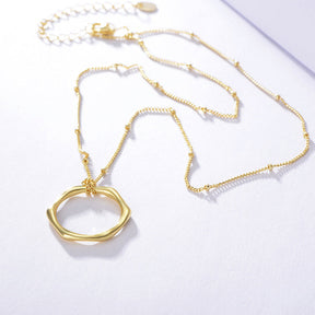 Bolt Pendant Necklace