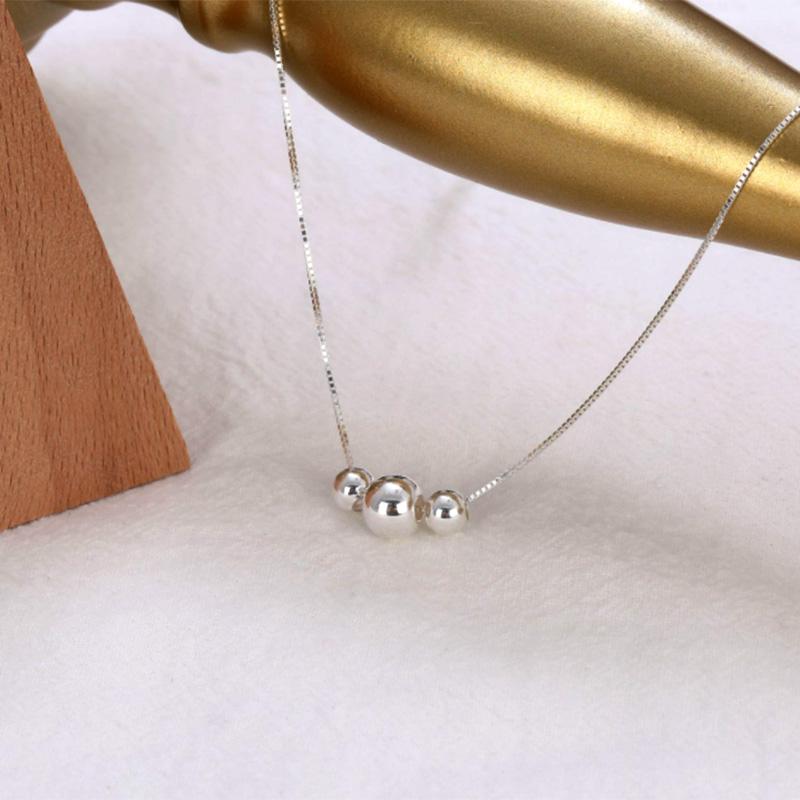 Bubble Sterling Silver Necklace