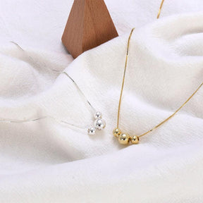Bubble Sterling Silver Necklace