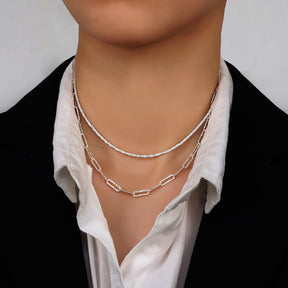 Patterned Choker Necklace