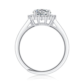 Adjustable Moissanite Ice Queen Rings R12679-6.5（BUY 1 GET 1 Present ）