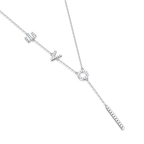 Adjustable Moissanite Love lingers Necklaces N12473