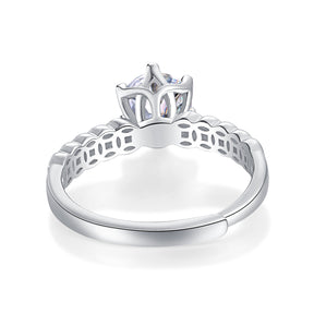 Adjustable Moissanite Money is rolling in Rings R12357-6.5