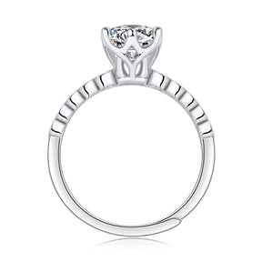 Adjustable Moissanite Money is rolling in Rings R12357-6.5