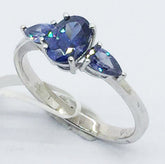 Tanzanirconium Wedding Ring