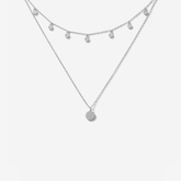 Layered Sterling Silver Necklace