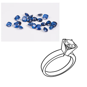 Custom Birthstone Gems/Custom Earrings/Bracelets/Necklaces/Garnet/Aquamarine/Ruby/Sapphire