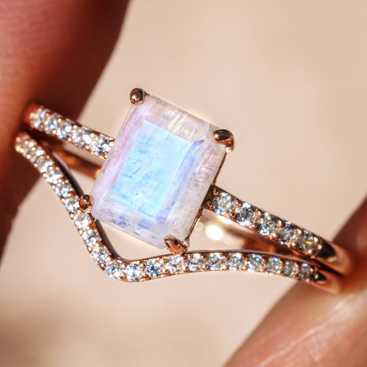 Square Tender Ring Set