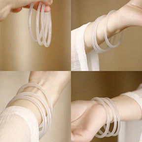 White Agate Bracelet