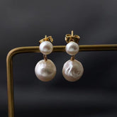 Sterling Silver Pearl Earrings