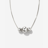 Bubble Sterling Silver Necklace