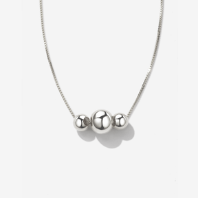Bubble Sterling Silver Necklace