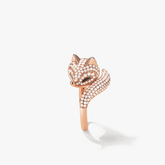Rosy Arctic Fox Ring