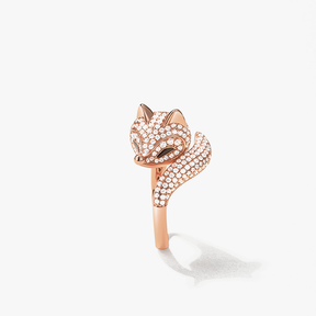 Rosy Arctic Fox Ring