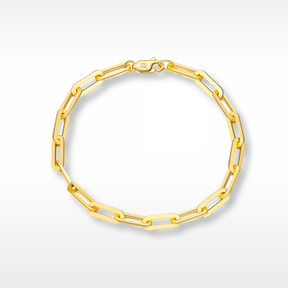 Vermeil Link Chain Bracelet