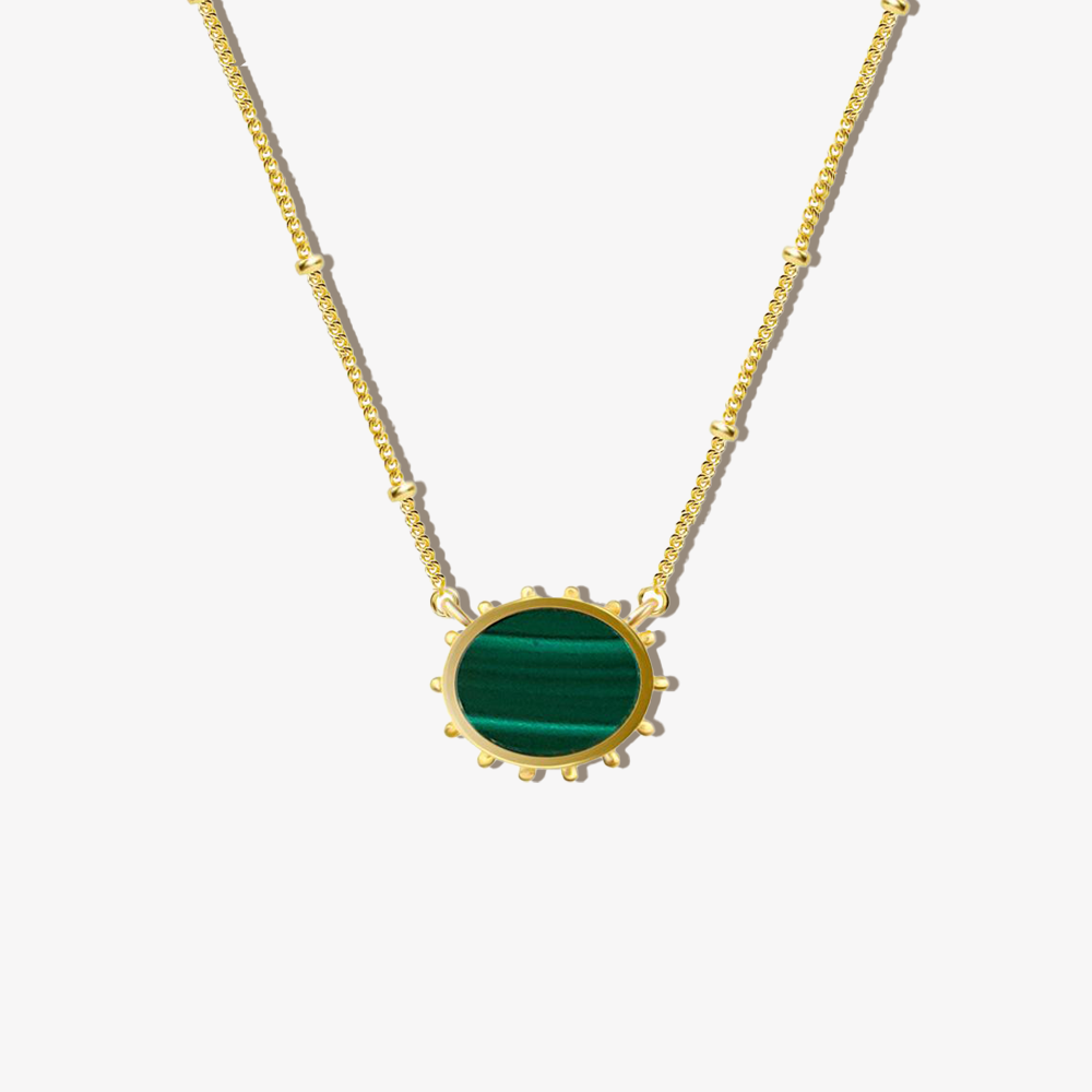 Sunshine Malachite Necklace